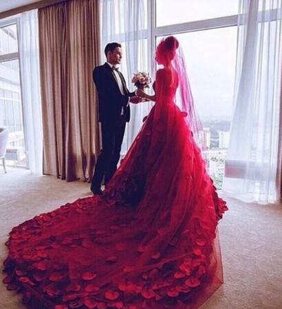 joymzolo, dress and red