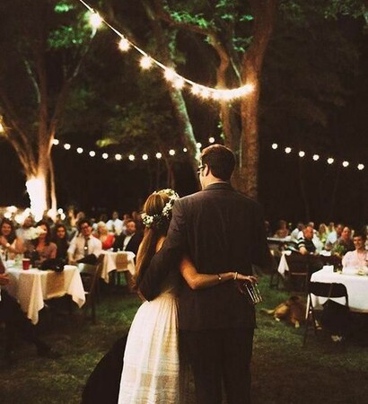 wedding dress, outdoor wedding and pretty