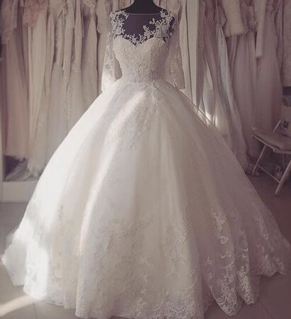 dress, white and outfit