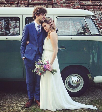 minivan, bohemian and flowers