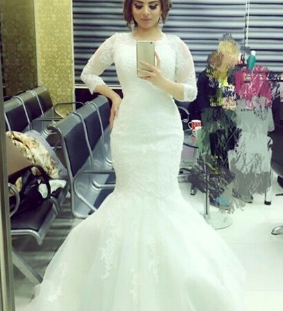 white dress, dress and married