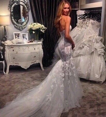 wedding dress, white dress and proposal