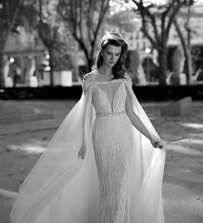 different, wedding dress and coat