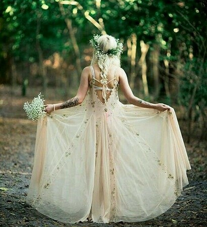 fashion, dress and bohemian