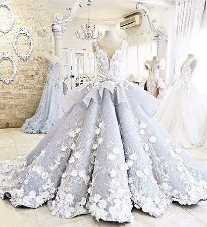 gorgeous, wedding dress and beautiful