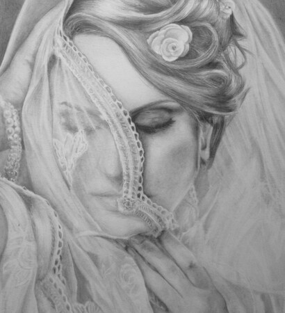 romantic, drawing and pencil