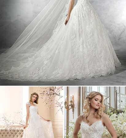 wedding dress, bridal gown and Pronovias