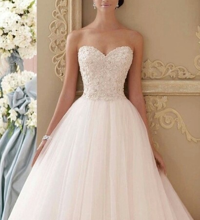wife, white and dress