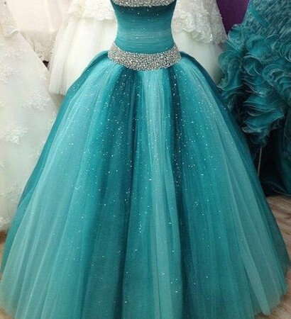 dress, princess and wedding dress