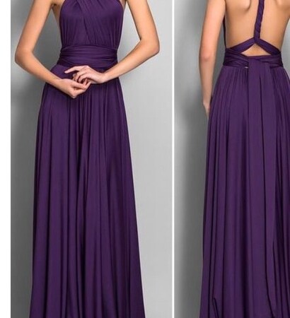 purple, dresses and bridesmaids