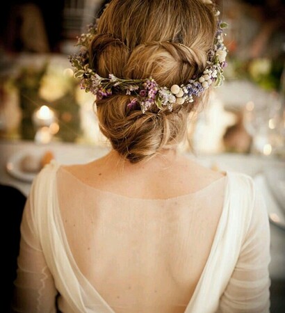 vintage, hair and bride
