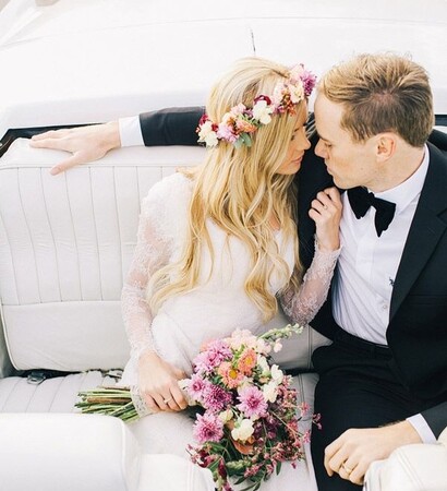 family, flowers and goals