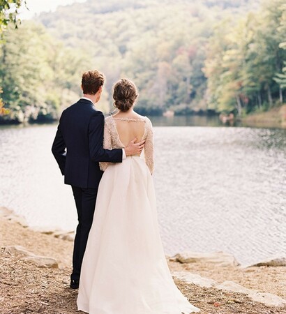 bride, groom and accessories