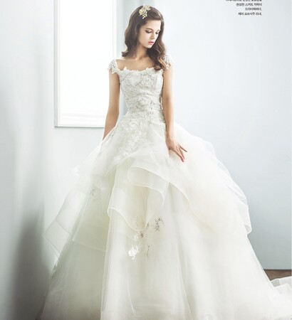 bride, fashion and dress