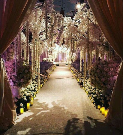 beautiful, event and flowers