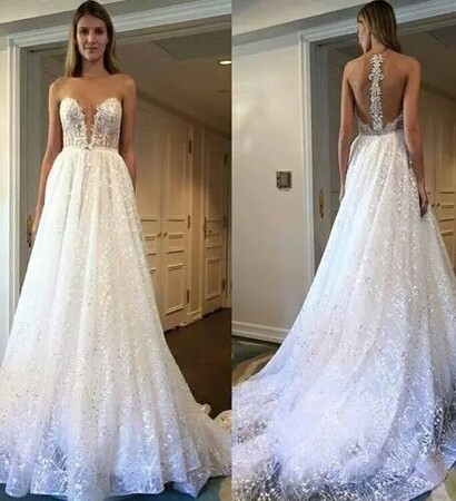 wife, dress and white
