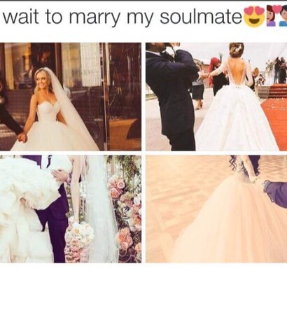 love, soulmate and dress