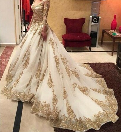 a-line wedding dresses and en