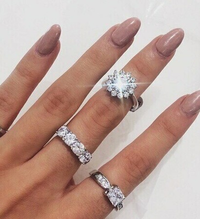 nails, luxury and ring