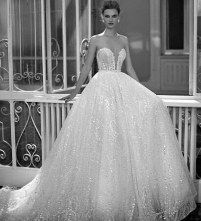bride, ? and black and white