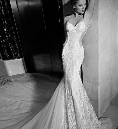dress, black and lace