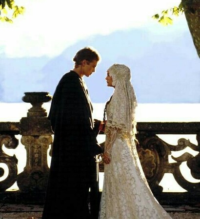 padme amidala, star wars and darth vader