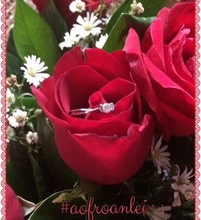 surprise, inlove and engagement