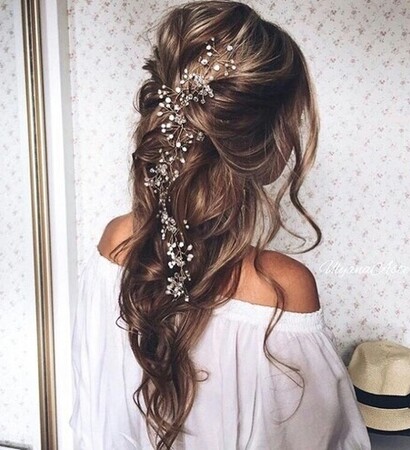 luxurious, hair and long hair