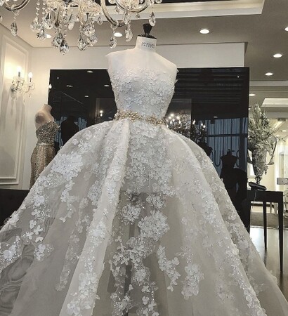 fashion, dress and woman