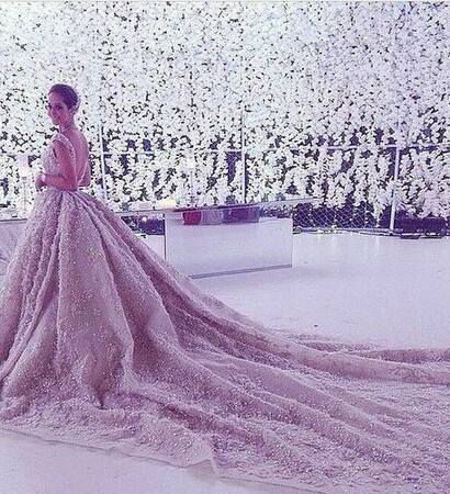 wedding dress, evening dress and prom dress