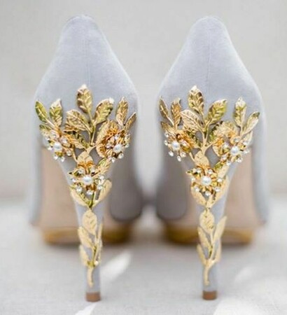 romantic, studs and shoes