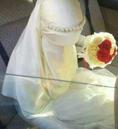 covered, white and muslemah