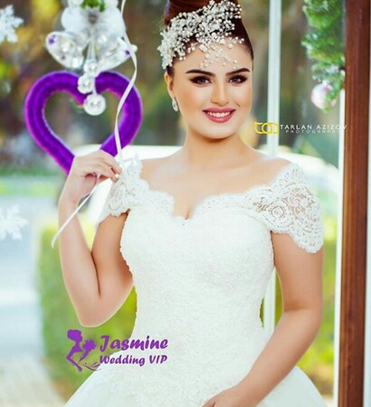 wedding dress, humray gulamova and married