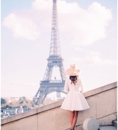 paris, fashion and bridal