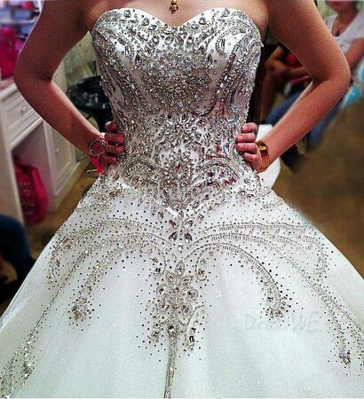 white, sparkling and glitter