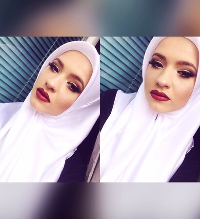 bride, makeup and excited