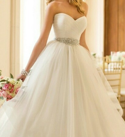 wedding dresses, eleant and white