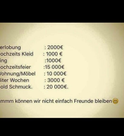 stay friends, married and euro