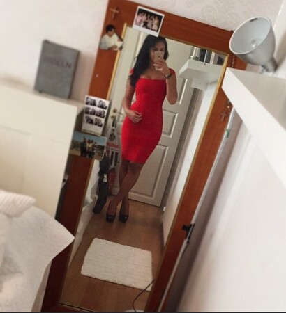 red, happy and body