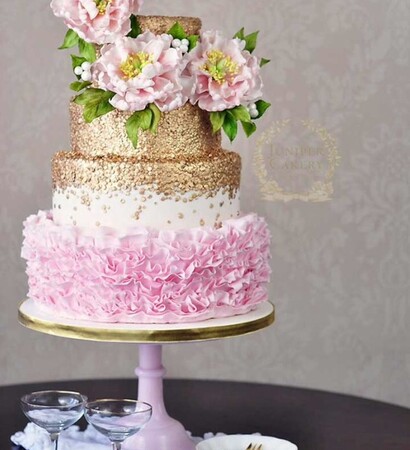 pinkcake, cake and weddingcake