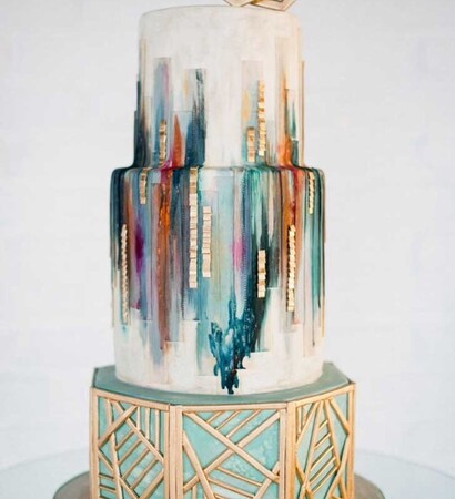 amazing, weddingcake and beautiful