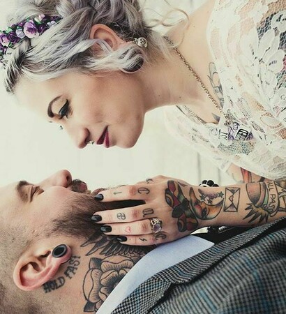 style, piercing and tattoo