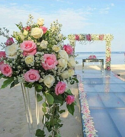 boda, flores and love