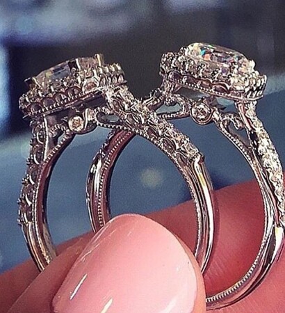 diamont, rings and love