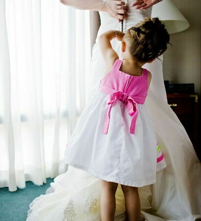 bride, love and dress