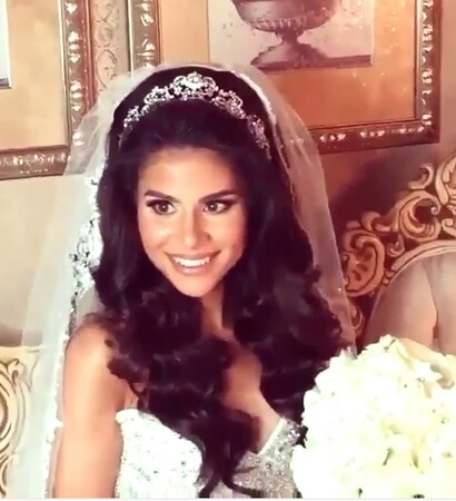 mariage, dress and couronne