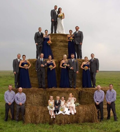 hay, country and hay bales