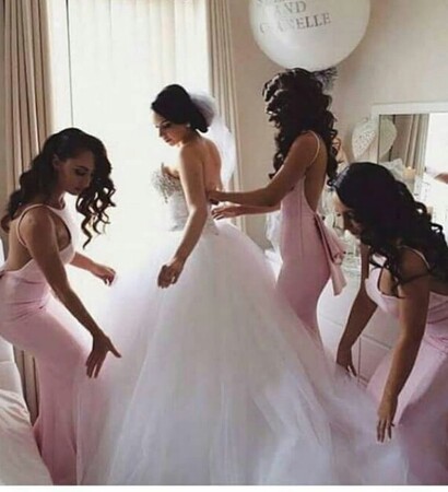 pretty, dress and marriage