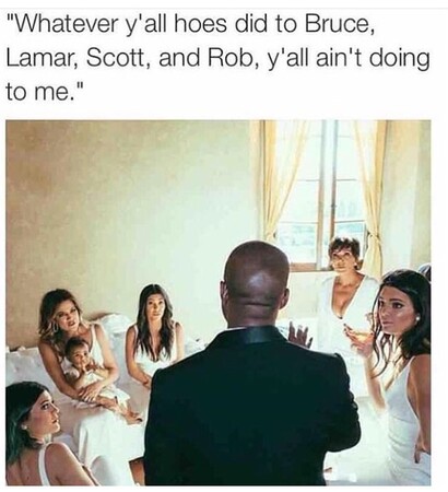 kanye west, kim kardashian and kendall jenner