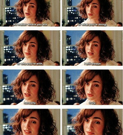 movie, love and lilly collins
